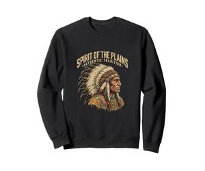 Spirit of the Plains Authentic Tradition Indigenous Chief Sweatshirt