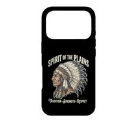 Spirit of the Plains Native American Chief Warrior Case for iPhone 17 Pro
