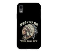 Spirit of the Plains Native American Chief Warrior Case for iPhone XR