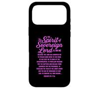 Spirit of the Sovereign Lord Isaiah 6:1 Bible Scripture Pray Case for iPhone 17 Pro Max