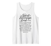 Spirit of The Sovereign Lord Isaiah 61 Bible Verse Scripture Tank Top