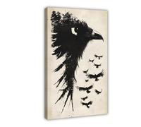 Spirit of The Wild Canvas Poster Wall Art Decor Print Picture Paintings for Living Room Bedroom Decoration 08x12inch(20x30cm)