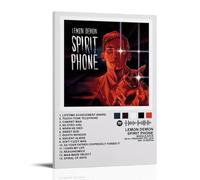 Spirit Phone-Lemon Demon Waterproof And Stain Resistant Wall Paintings High-definition Spray Painted Decorative Paintings Study And Coffee Shop Decorations Fade ResistantFrame-style12x18inch(30x45cm)
