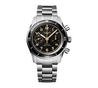 Spirit Pilot Flyback Chronograph 39.5mm Mens Watch Black