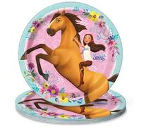 Spirit Riding Free 9 Inch Plates [8 Per Package]