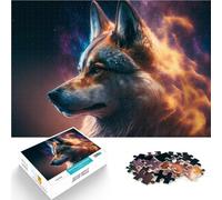 Spirit Siberian Huskyteenagers 1000 Pieces Puzzle Brain intelligence challenge addictive toys Funny Gift 38x26cm