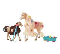 Spirit Stable Style Chica Linda (8 in) Foal Figure Hair Tool & Styling Accessories Brush Mirror Great Gift for Ages 3 Years Old & Up