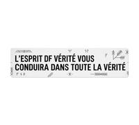 Spirit Truth Scripture Bible Verse Positive Metal Tin Sign