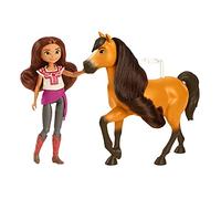 Spirit Untamed Lucky Doll 17cm with 7 Movable Joints & Spirit Horse 20cm