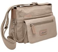 Spirit - Waterproof Crossbody Bag - Unisex Lightweight Travel Bag with Multiple Pockets and Adjustable Shoulder Strap - Small Size Mink Crossbody Bag