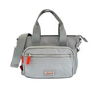Spirit Westerleigh Eco Friendly Polyester Waterproof Crossbody -Lightweight - Handheld Travel Bag - Multiple Sections & Detachable Adjustable Strap - Small Size (Apollo Grey)