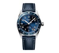 Longines Spirit Men's Blue Dial & Leather Strap Watch