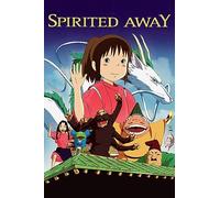 Spirited Away (2001) V2 Animated Movie Poster Framed or Unframed Glossy Poster (A3-297 × 420 mm Framed)