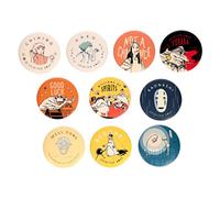 Spirited Away Tin Badge Collection Box of 10