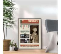 Spirited Away1 Unique Designer Art Print - Studio Ghibli Inspired Wall Art, Japanese Anime Poster, Aesthetic Fantasy Room Decor, A3/A4 Size Options (A4 Print Only)