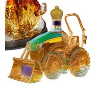 Spirits Bottle - Funny 3D Tractor Wine Bottle | Decanter Storage for Bar Home Family Display Case Decoration Whiskey Lovers Decorative Piece