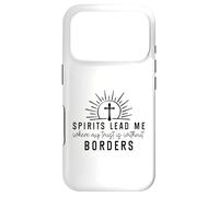 Spirits Lead Me Where My Trust Is Without Borders Cross Case for iPhone 17 Pro