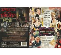 Spirits of The dead (1968) Eng,Fr,Es,Jp Sub By Federico Fellini "Edgar Allan Poe Film"/ REMASTER DVD - NTSC, All Region (Registered Airmail)