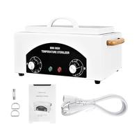 Spiritseek Timer-Controlled High-Temperature Dry Heat Sterilizer Box for Metal Tools - Professional Salon & Clinic Equipment for Manicure, Pedicure, Barber, Dental, and Beauty Applications