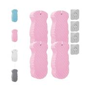 Spirittion Magic Exfoliating Bath Sponge - 3D Newsparkings Super Soft Exfoliating Bath Sponge, Skin-Friendly Reusable Shower Sponge, Gentle Alternative to Gloves for Smooth Radiant Skin(4pcs-b)