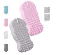 Spirittion Magic Exfoliating Bath Sponge - 3D Newsparkings Super Soft Exfoliating Bath Sponge, Skin-Friendly Reusable Shower Sponge, Gentle Alternative to Gloves for Smooth Radiant Skin(2pcs-a)