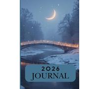 Spiritual 2026 journal Magical witch journal with enchanted moon & crystals: 150 pages, ruled, with space for own notes, undated