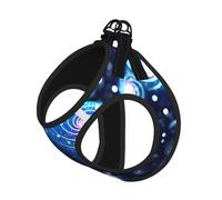 Spiritual Art Print Harness Leash Set For Cat And Small Dog, Adjustable, Reflective, And Escape-Proof Vest With Soft Breathable Mesh Lining