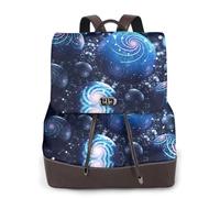 Spiritual Art Print Women Fashion Backpack Ladies Pu Leather Backpacks Handbag Waterproof Rucksack Travel Backpack with Flap