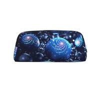 Spiritual Art Printing Leather Pencil Pouch Pen Case Elegant and Practical Bag for Students Perfect for Office School