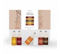 Spiritual Awareness Pure Resin Essential Oil Roll-On Blend Gift Set by Aromafume | 5 x 6ml | Frankincense, Copal, Benzoin & a Combination | for Meditation, Spiritual Awakening