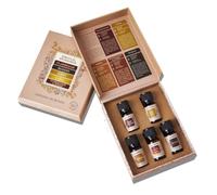 Spiritual Awareness Resin Diffuser Blend Gift Set, 5x10ml, Aromafume | Frankincense, Myrrh, Benzoin, Copal, Frankincense & Myrrh | Stimulate a Connection | Charged with Pure Resins
