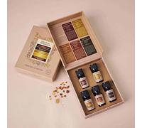 Spiritual Awareness Resin Essential Oil Diffuser Blend Gift Set by Aromafume | Frankincense, Myrrh, Benzoin, Copal, Frankincense & Myrrh | 5 x 10ml | Stimulate a Connection | Charged with Pure Resins