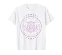 Spiritual Bohemian Yoga Astrology Zodiac Signs Lotus Flower T-Shirt