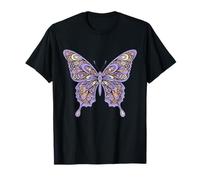 Spiritual Butterfly Floral Dreamscape Flowers Mandala T-Shirt