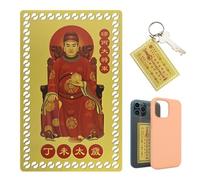 Spiritual Cards Ancient Script General Men Print Blessing Keepsake