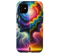 Spiritual Cosmic Mind Colorful Expression 5 Case for iPhone 11