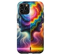 Spiritual Cosmic Mind Colorful Expression 5 Case for iPhone 11 Pro