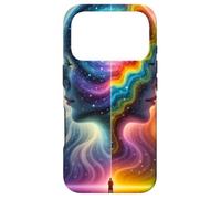 Spiritual Cosmic Mind Colorful Expression 5 Case for iPhone 17 Pro