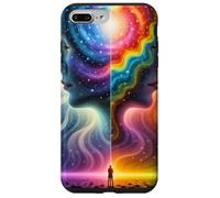 Spiritual Cosmic Mind Colorful Expression 5 Case for iPhone 7 Plus/8 Plus