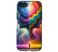 Spiritual Cosmic Mind Colorful Expression 5 Case for iPhone SE (2020) / 7/8