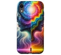 Spiritual Cosmic Mind Colorful Expression 5 Case for iPhone XR