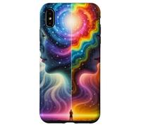 Spiritual Cosmic Mind Colorful Expression 5 Case for iPhone XS Max