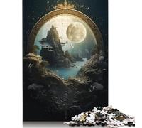 Spiritual Fantasy Nature Puzzle Brain Teaser Premium Cardboard Jigsaw Puzzle for Kids And Adults Age 12 Years Up Easter Gifts 1000pcs (75x50cm)