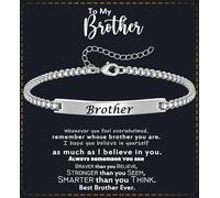 Spiritual Gifts for Men Teen Stocking Stuffers Men Bracelets I Love You Gifts for Him Adjustable Bar Silver Bracelet Birthday Christian Gift Motivational Encouragement Jewelry for Son Grandson Husband