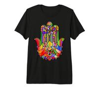 Spiritual Hamsa Hand of Fatima Premium T-Shirt