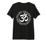 Spiritual Hindi Shirt OM Symbol Gayatri Mantra Premium T-Shirt