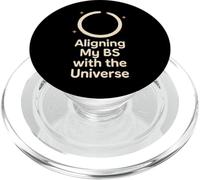 Spiritual Humor Sarcastic Wellness Anti-Toxic Positivity PopSockets PopGrip for MagSafe