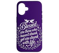 Spiritual Intoxication | Drunk Without Drinking Motivational Case for iPhone 16
