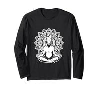 Spiritual Living Energy Healer Reiki Meditation Horse Long Sleeve T-Shirt