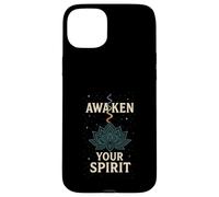 Spiritual Lotus Chakra Energy Flow Meditation Case for iPhone 15 Plus
